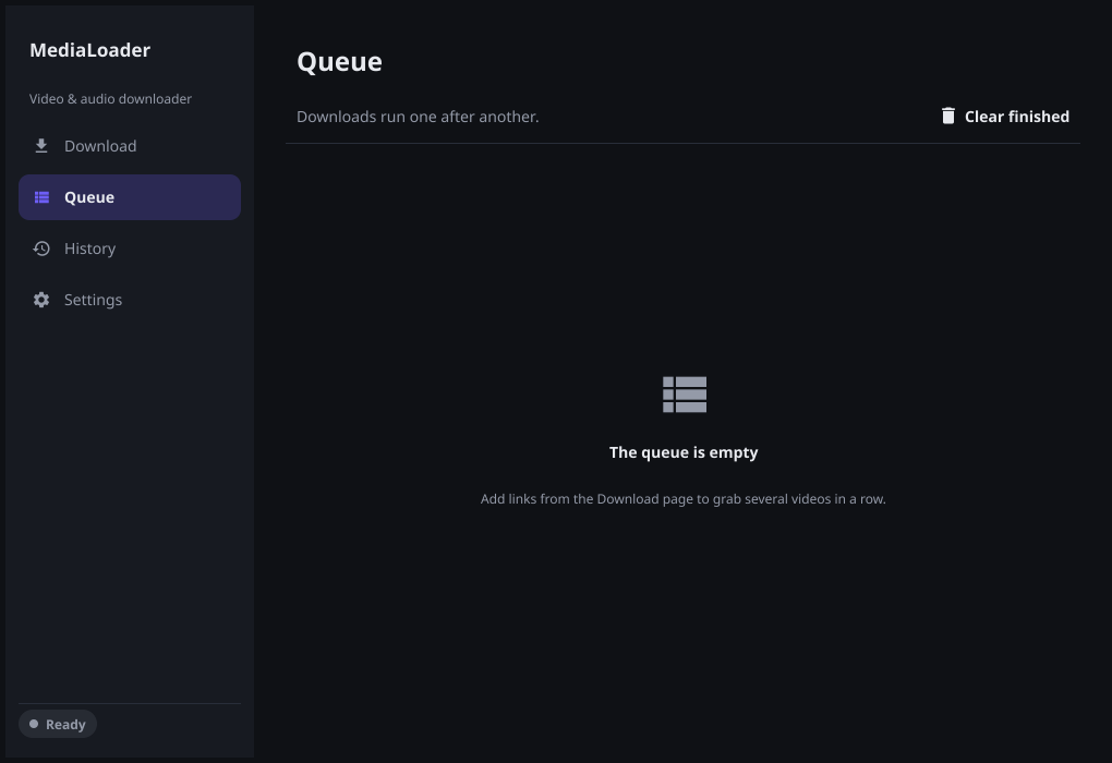 Empty queue